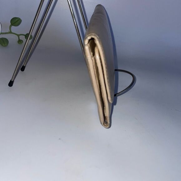 HOBO Metallic Gold Clutch Wallet - Picture 3 of 11